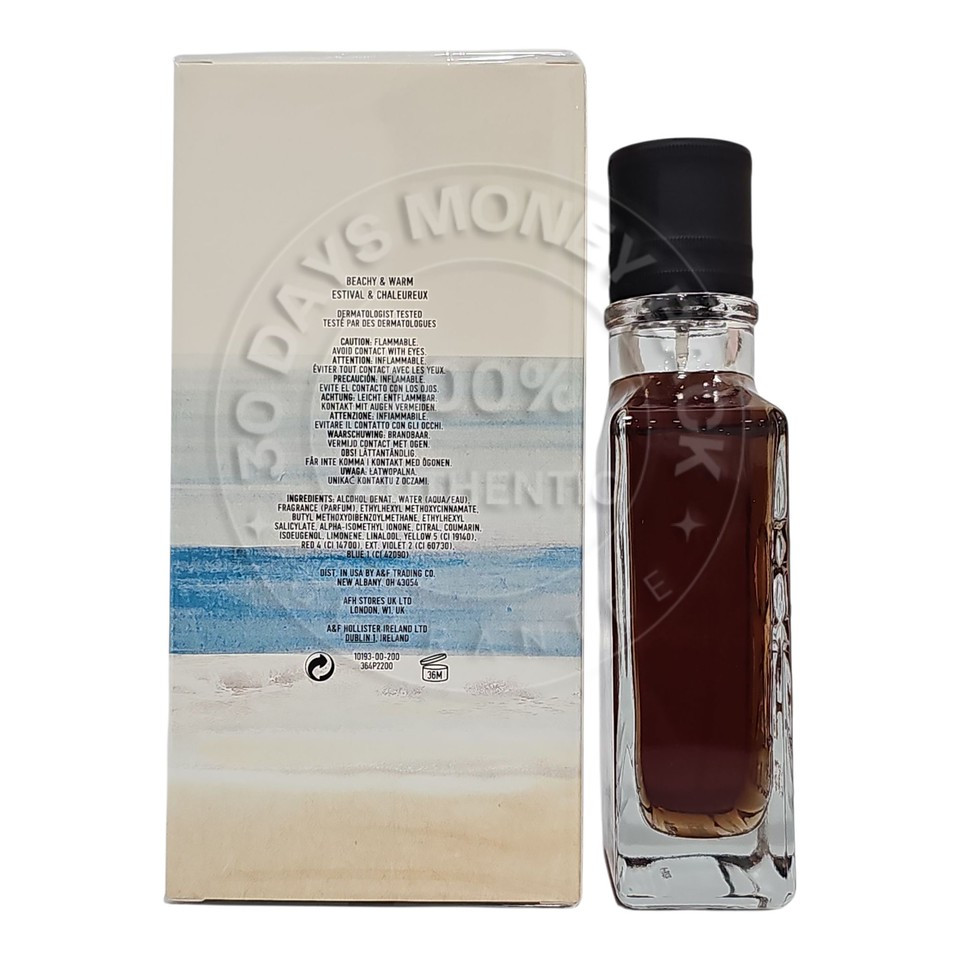 Hollister So Cal Eau de Cologne 6.7 oz / 200 ml Spray For Men